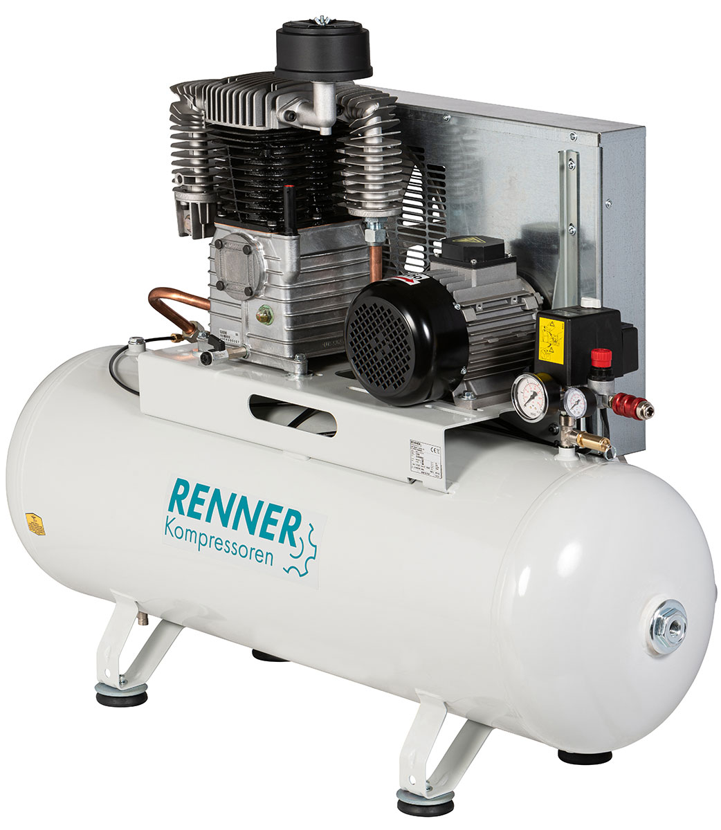 RENNER REKO H 510/150 - 710/150 Piston Compressor For Craft And Industry 3.0 - 4.0 kW, 14 Bar, 150 Liters