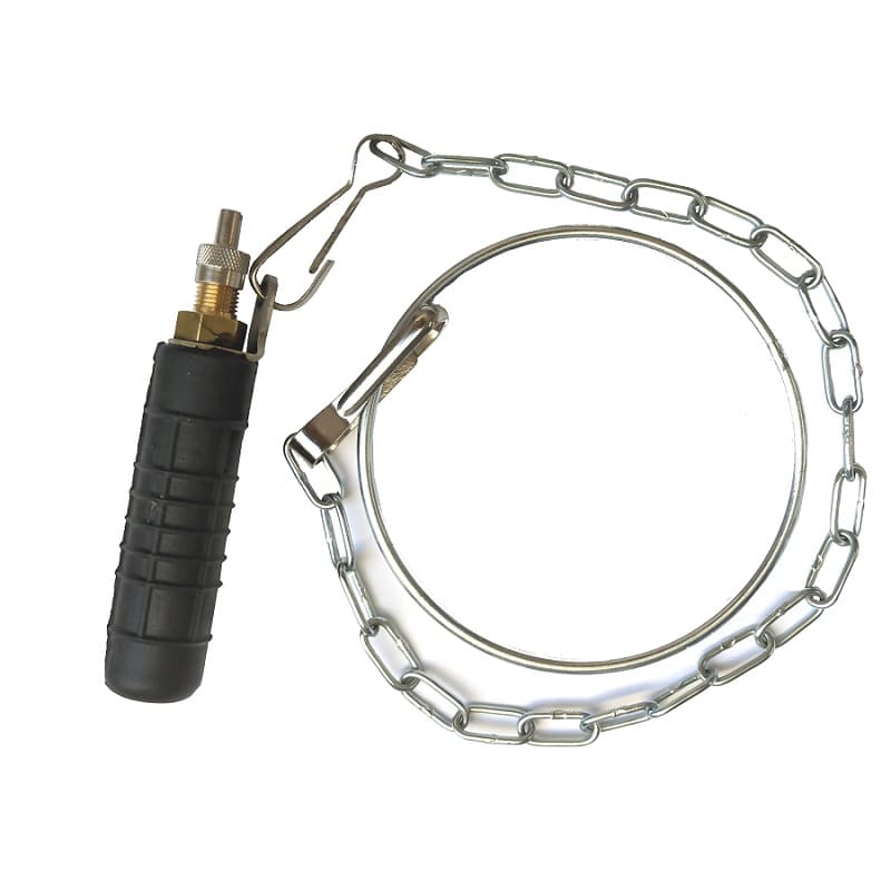 Kurze Absperrblase, Autoventil, Durchmesser 20-75 mm, Rohrverschluss mit Reifenventil