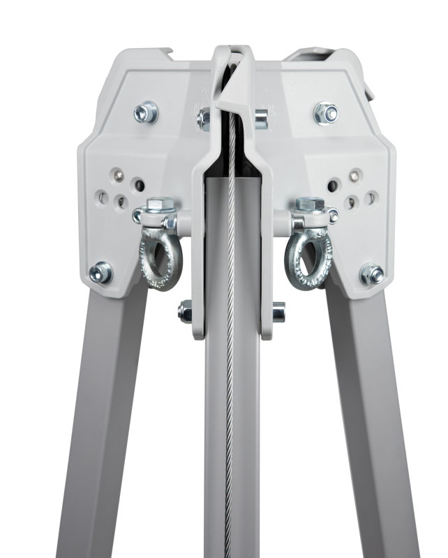 IKAR Tripod DB-A3 / DB-A3 XL with 3 Anchoring Eyes, for HRA Rescue Devices Up To 40 m