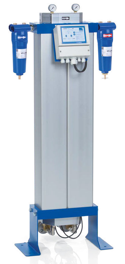 Druckluft Adsorptionstrockner ECOTROC® ATO-APN ölfrei, kaltregeneriert, bis 110 m³/h