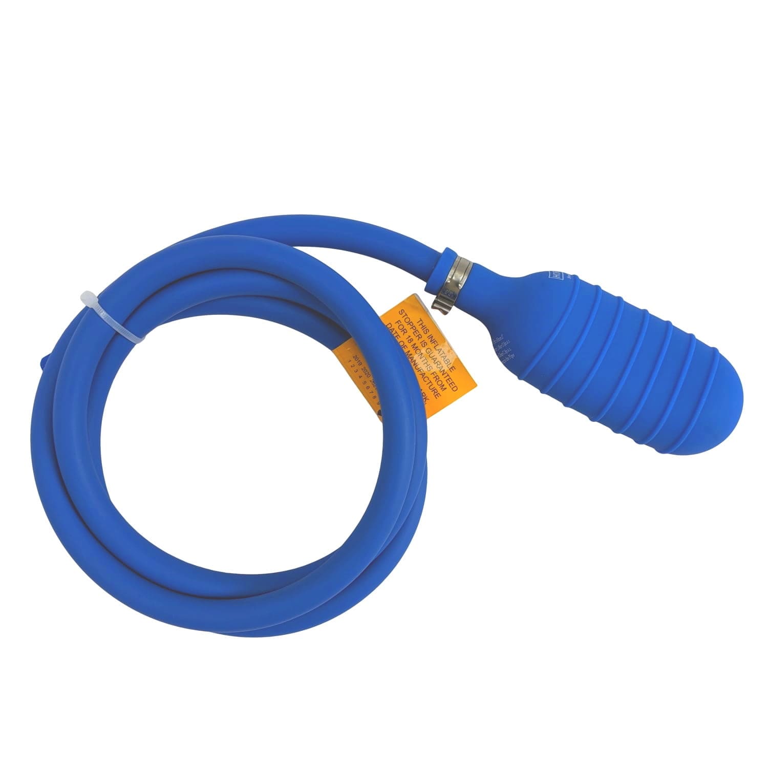 Inflatable PVC Pipe Plugs, fitted with 1.5m Inflation Hose & Schrader Valve