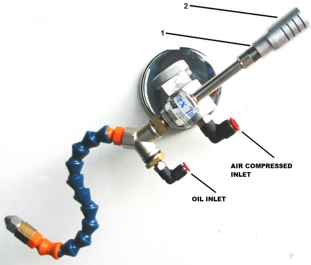 AIR LUBROCOLD Conversion Kit From Minimal Lubrication to Cold-Minimal Lubrication System